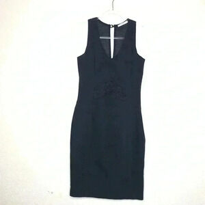 Beatrice B. Black Sheath Dress M